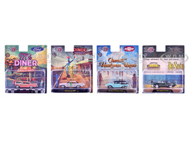 Auto News Release 16 Set of 4 Cars Limited Edition to 8500 pieces Worldwide 1/64 Diecast Model Cars M2 Machines 67500-16