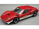 62 "Press Version 1969" Red and White "Mythos Series" with Display Case Limited Edition to 45 pieces Worldwide 1/18 Model Car by Tecnomodel TM18-293A