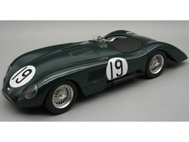 Jaguar C Type Longtail #19 Peter Whitehead Ian Stewart 24 Hours of Le Mans 1952 Mythos Series with Display Case Limited Edition to 55 pieces Worldwide 1/18 Model Car Tecnomodel TM18-303D