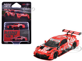 Honda NSX GT Type S GT500 #8 Tomoki Nojiri Toshiki Oyu ARTA Super GT Series 2023 Limited Edition 1/64 Diecast Model Car Mini GT MGT00786