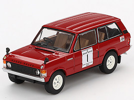 Range Rover RHD Right Hand Drive #1 Roger Crathorne Winner International Hill Rally 1971 Limited Edition 1/64 Diecast Model Car Mini GT MGT00893