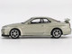 Nissan Skyline GT R R34 V Spec II Nur RHD Right Hand Drive Millenium Jade Metallic Limited Edition 1/64 Diecast Model Car Mini GT MGT01003