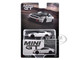2024 Nissan GT R Nismo R35 Brilliant White Pearl with Carbon Hood and Top Limited Edition 1/64 Diecast Model Car Mini GT MGT01045