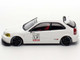 Honda Civic Type R EK9 RHD Right Hand Drive White Thailand Diecast Expo 2025 Event Edition 1/64 Diecast Model Car Inno Models IN64-EK9-TDE25