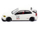 Honda Civic Type R EK9 RHD Right Hand Drive White Thailand Diecast Expo 2025 Event Edition 1/64 Diecast Model Car Inno Models IN64-EK9-TDE25