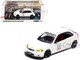 Honda Civic Type R EK9 RHD Right Hand Drive White Thailand Diecast Expo 2025 Event Edition 1/64 Diecast Model Car Inno Models IN64-EK9-TDE25