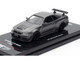 Nissan Skyline GT R R34 Z Tune RHD Right Hand Drive Gray Metallic Thailand Diecast Expo 2025 Event Edition" 1/64 Diecast Model Car Inno Models IN64-R34ZT-TDE25