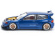 Pandem Civic EG6 VTEC RHD Right Hand Drive Blue Metallic with No Hood 1/64 Diecast Model Car Pop Race PR640174
