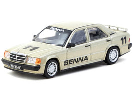 Mercedes Benz 190 E 2 3 16 #11 Ayrton Senna Winner Race of Champions 1984 Global64 Series 1/64 Diecast Model Tarmac Works T64G-047-84ROC11
