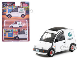 Nissan S Cargo Van RHD Right Hand Drive S Cargo Land White Global64 Series 1/64 Diecast Model Tarmac Works T64G-073-WH
