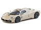 Pagani Utopia Rinascimento Silver Metallic Global64 Series 1/64 Diecast Model Tarmac Works T64G-TL055-BI