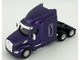 Peterbilt 579 Sleeper Cab Purple Metallic 1/87 (HO) Plastic Model Car HO Logistics HL-57903
