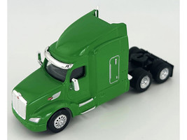 Peterbilt 579 Sleeper Cab Lime Green 1/87 (HO) Plastic Model Car HO Logistics HL-57904