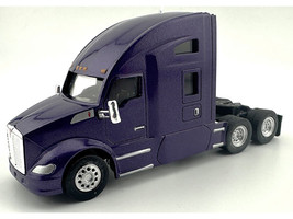 Kenworth T680 Sleeper Cab Purple Metallic 1/87 (HO) Plastic Model Car HO Logistics HL-68003