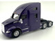 Kenworth T680 Sleeper Cab Purple Metallic 1/87 (HO) Plastic Model Car HO Logistics HL-68003