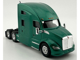 Kenworth T680 Sleeper Cab Green Metallic 1/87 (HO) Plastic Model Car HO Logistics HL-68005