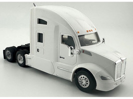 Kenworth T680 Sleeper Cab White 1/87 (HO) Plastic Model Car HO Logistics HL-68007