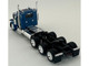 Peterbilt 589 3 Axel Day Cab Blue Metallic 1/87 (HO) Plastic Model Car HO Logistics HL-589062