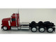 Peterbilt 589 3 Axel Day Cab Red 1/87 (HO) Plastic Model Car HO Logistics HL-589082