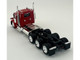 Peterbilt 589 3 Axel Day Cab Red 1/87 (HO) Plastic Model Car HO Logistics HL-589082