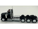 Peterbilt 589 3 Axel Day Cab Black 1/87 (HO) Plastic Model Car HO Logistics HL-589092