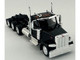 Peterbilt 589 3 Axel Day Cab Black 1/87 (HO) Plastic Model Car HO Logistics HL-589092