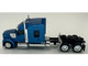 Kenworth W990 with Stand Up Sleeper Cab Blue Metallic 1/87 (HO) Plastic Model Car HO Logistics HL-990065