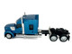 Kenworth W990 with Stand Up Sleeper Cab Blue Metallic 1/87 (HO) Plastic Model Car HO Logistics HL-990065 Kenworth W990 with Stand Up Sleeper Cab Blue Metallic 1/87 (HO) Plastic Model Car HO Logistics HL-990065