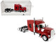 Kenworth W990 with Stand Up Sleeper Cab Red 1/87 (HO) Plastic Model Car HO Logistics HL-990085 Kenworth W990 with Stand Up Sleeper Cab Red 1/87 (HO) Plastic Model Car HO Logistics HL-990085