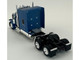 Peterbilt 589 with Stand Up Sleeper Cab Blue Metallic 1/87 (HO) Plastic Model Car HO Logistics HL-589065