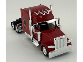 Peterbilt 589 with Stand Up Sleeper Cab Red 1/87 (HO) Plastic Model Car HO Logistics HL-589085