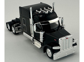 Peterbilt 589 with Stand Up Sleeper Cab Black 1/87 (HO) Plastic Model Car HO Logistics HL-589095
