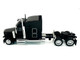 Peterbilt 589 with Stand Up Sleeper Cab Black 1/87 (HO) Plastic Model Car HO Logistics HL-589095
