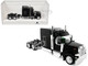 Peterbilt 589 with Stand Up Sleeper Cab Black 1/87 (HO) Plastic Model Car HO Logistics HL-589095