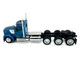 Kenworth W990 3 Axel Day Cab Blue Metallic 1/87 (HO) Plastic Model Car HO Logistics HL-990062 Kenworth W990 3 Axel Day Cab Blue Metallic 1/87 (HO) Plastic Model Car HO Logistics HL-990062