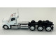 Kenworth W990 3 Axel Day Cab White 1/87 (HO) Plastic Model Car HO Logistics HL-990072