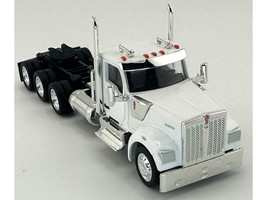 Kenworth W990 3 Axel Day Cab White 1/87 (HO) Plastic Model Car HO Logistics HL-990072