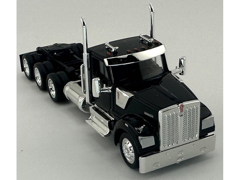Kenworth W990 3 Axel Day Cab Black 1/87 (HO) Plastic Model Car HO Logistics HL-990092