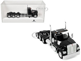 Kenworth W990 3 Axel Day Cab Black 1/87 (HO) Plastic Model Car HO Logistics HL-990092