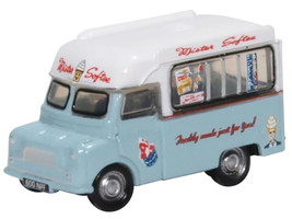 Bedford CA Ice Cream Van Mister Softee Light Blue with White Top 1/148 (N) Scale Diecast Model Car Oxford Diecast NCA021