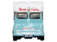 Bedford CA Ice Cream Van Mister Softee Light Blue with White Top 1/148 (N) Scale Diecast Model Car Oxford Diecast NCA021