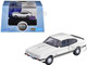Ford Capri Mk3 RHD Right Hand Drive Diamond White with Black Stripes 1/148 (N) Scale Diecast Model Car Oxford Diecast NCAP003