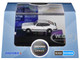 Ford Capri Mk3 RHD Right Hand Drive Diamond White with Black Stripes 1/148 (N) Scale Diecast Model Car Oxford Diecast NCAP003