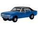 Ford Cortina MKIII RHD Right Hand Drive Electric Monza Blue with Black Top 1/148 (N) Scale Diecast Model Car Oxford Diecast NCOR3005