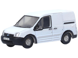 Ford Transit Connect Van RHD Right Hand Drive Frozen White 1/148 (N) Scale Diecast Model Car Oxford Diecast NFTC005