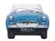 MG MGB Roadster RHD Right Hand Drive Iris Blue 1/148 (N) Scale Diecast Model Car Oxford Diecast NMGB004