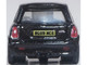 Mini Cooper S RHD Right Hand Drive Midnight Black with Silver Stripes 1/148 (N) Scale Diecast Model Car Oxford Diecast NNMN003
