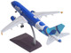 Airbus A320 Commercial Aircraft JetBlue Airways Forever Blue N547JB Blue with Graphics Gemini 200 Series 1/200 Diecast Model Airplane GeminiJets G2JBU1337