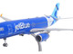 Airbus A320 Commercial Aircraft JetBlue Airways Forever Blue N547JB Blue with Graphics Gemini 200 Series 1/200 Diecast Model Airplane GeminiJets G2JBU1337