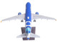 Airbus A320 Commercial Aircraft JetBlue Airways Forever Blue N547JB Blue with Graphics Gemini 200 Series 1/200 Diecast Model Airplane GeminiJets G2JBU1337